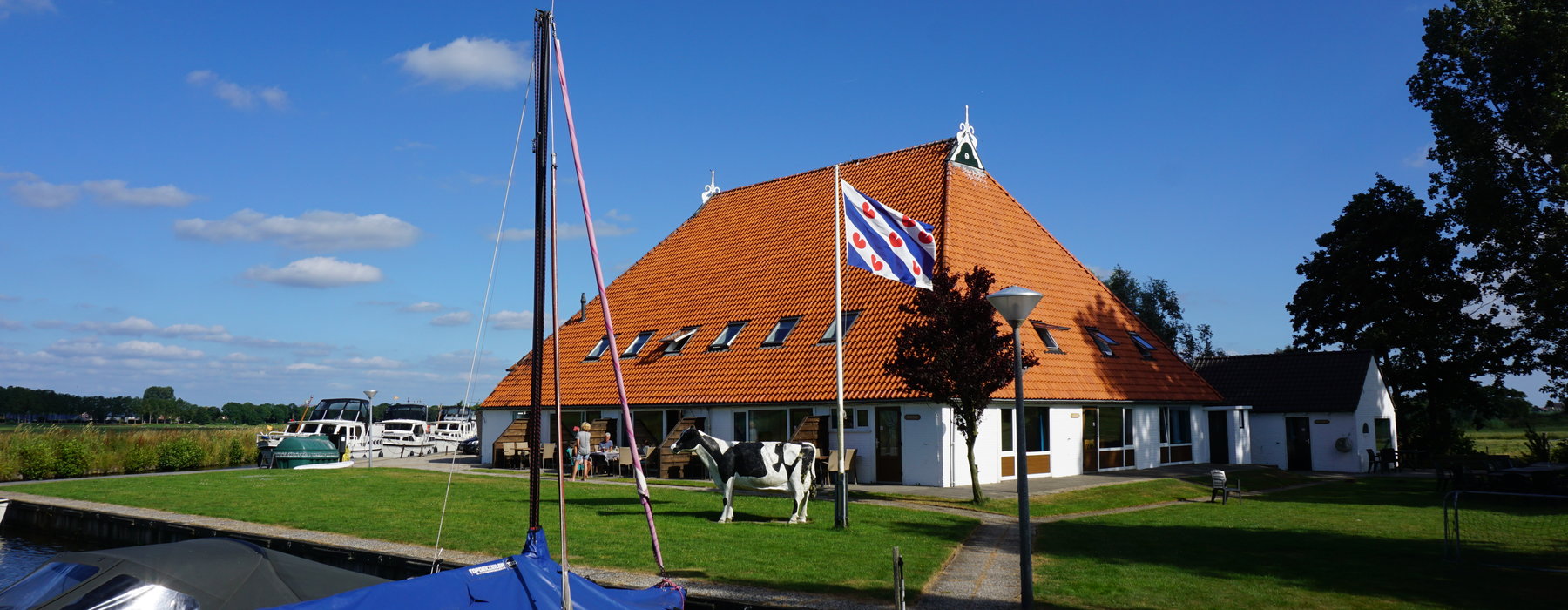 Ferienwohnung mit Boot vor der Tür & Boot mieten